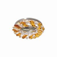Светильник встраиваемый Италмак Venecia 51 05 73 огран. стекла MR16  картинка 